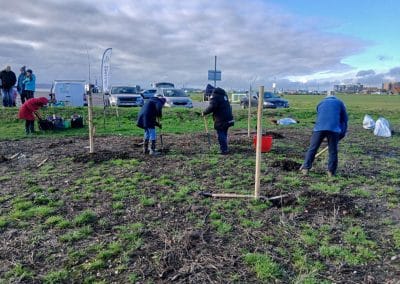 Tree planting at Baiter