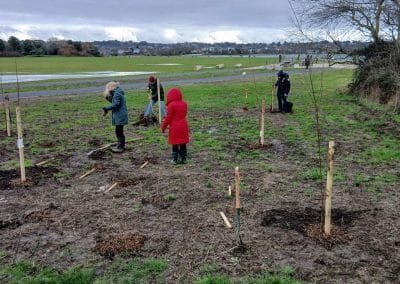 Tree planting at Baiter