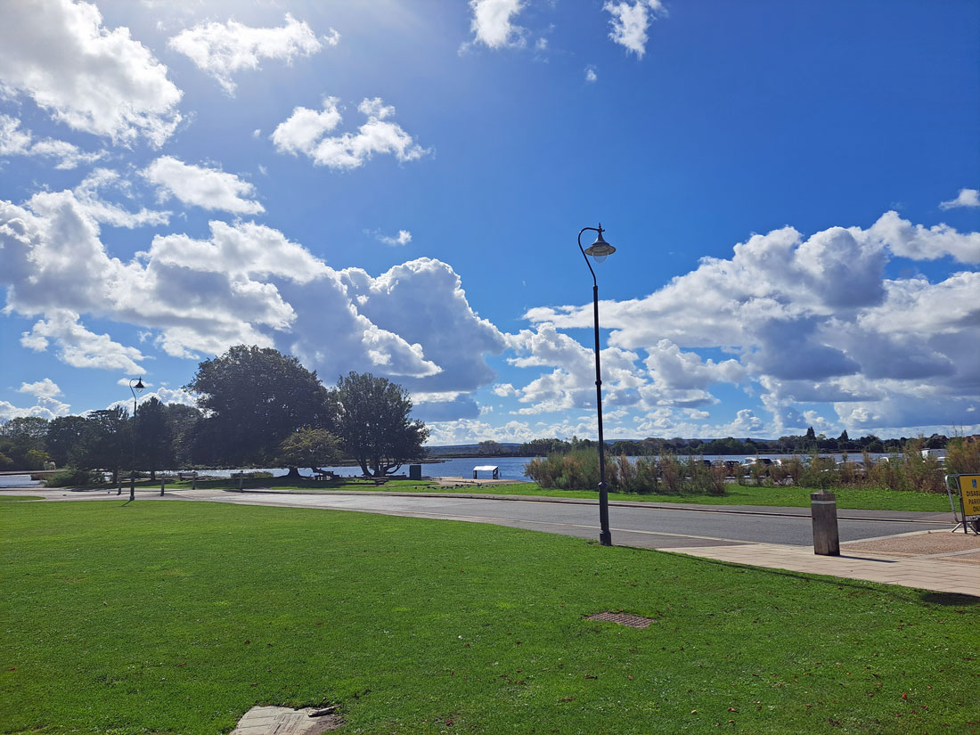 Poole Park opposite the Middle Gate entrance