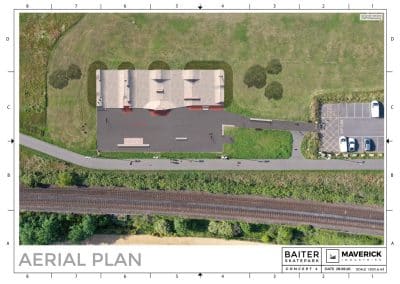 Baiter Skatepark Concept 4 aerial plan